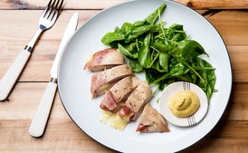 3-Ingredient Chicken Breasts Stuffed with Ham and Cheese