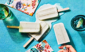 3-Ingredient Creamy Coconut-Lime Ice Pops