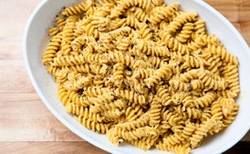 3-Ingredient Creamy Pumpkin Pasta