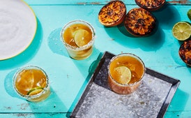 3-Ingredient Grilled Orange Margarita