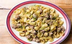 3-Ingredient Orecchiette with Sausage and Fennel