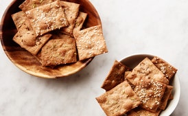 3-Ingredient Seeded Crackers