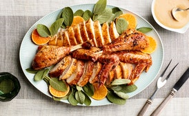 3-Ingredient Thanksgiving Turkey with Orange and Sage