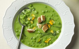 A Green Peas Soup, Without Meat