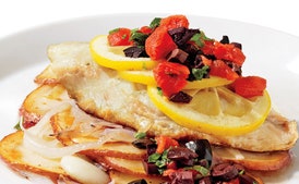 Alfred Portale's Red Snapper With Potatoes and Onions