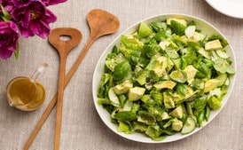 All Green Salad with Citrus Vinaigrette