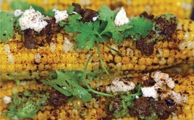 Ancho Chileâ€“Rubbed Grilled Corn