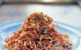 Anchovies in Tomato Sauce with Pasta