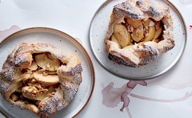 Apple and Nut-Butter Puff Pastry Tarts