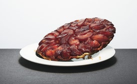 Apple and Pomegranate Tart Tartin