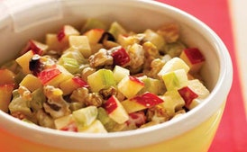 Apple, Celery, and Walnut Salad