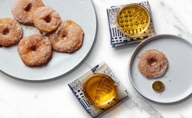 Apple Fritters with Spiced Sugar