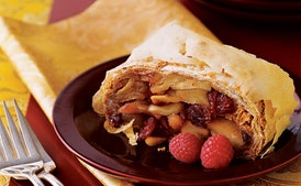 Apple-Phyllo Strudel