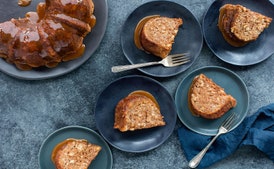 Apple Walnut Bundt Cake