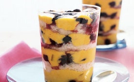 Apricot-Cherry Trifle