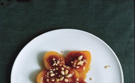 Apricots with Amaretto Syrup (Albicocche Ripiene)