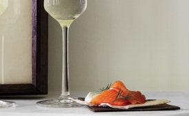 Arctic Char Gravlax with White Grapefruit