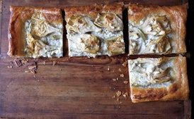 Artichoke and Feta Tarts