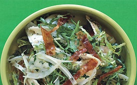 Artichoke, Fennel, and Crispy Prosciutto Salad