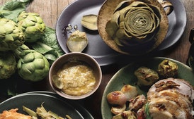 Artichokes with Bagna Cauda