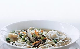 Asian Dumpling Soup