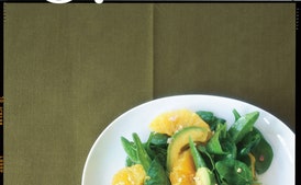 Asian Spinach Salad with Orange and Avocado