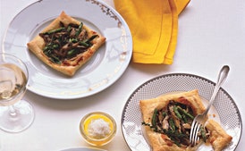 Asparagus and Mushroom Tarts