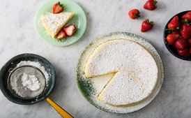 3-Ingredient Japanese Cheesecake