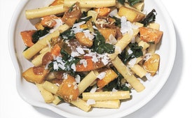 Ziti with Skillet-Roasted Root Vegetables