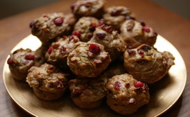 Zucchini and Cranberry Mini-Muffins